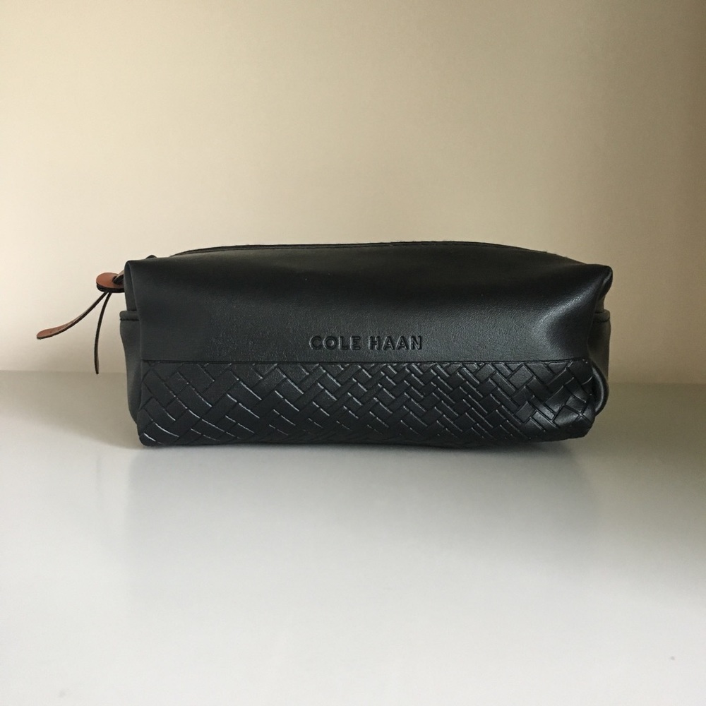 Cole Haan Black Toiletry Bag